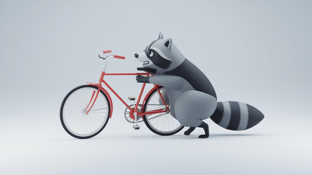 Vélo sécurisé avec des antivols à un poteau métallique